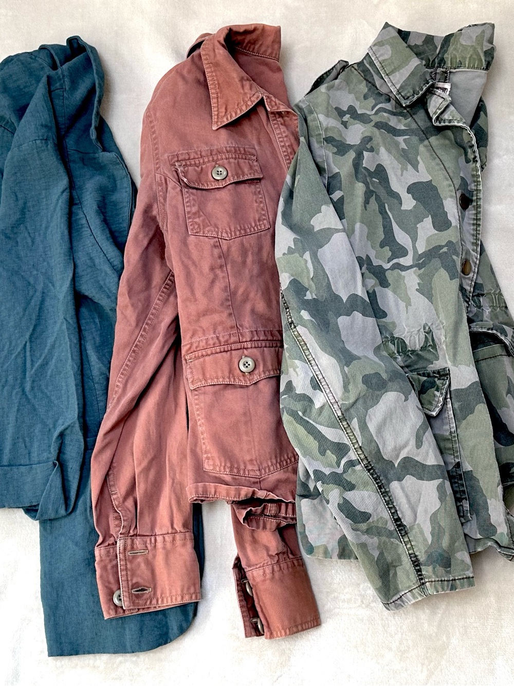 Women’s Utility Jacket - Rust Red